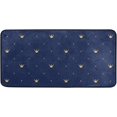 thumbnail image 1 of Area Rugs Carpet for Bedroom Floor Kitchen Rugs Retro Gold Queen Crown Door mat Bedside Runner Rug Living Room Washable Non Slip 39×20in, 1 of 7