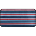 thumbnail image 1 of Area Rugs Carpet for Bedroom Floor Kitchen Rugs Stripe Red Blue Door Mat Bedside Runner Rug Living Room Washable Non Slip 39×20in, 1 of 7