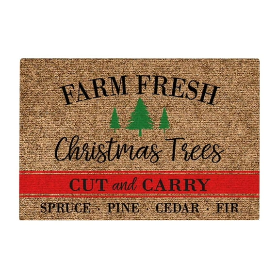 Area Rugs,Christmas Doormat Personalized Front Door Decoration Christmas Decoration