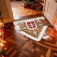 thumbnail image 1 of Area Rugs,Christmas House Shaped Area Rug Non Soft Microfiber Door Mat Plush Decorative Welcome Mat For Living Room Bedroom Decor, 1 of 5