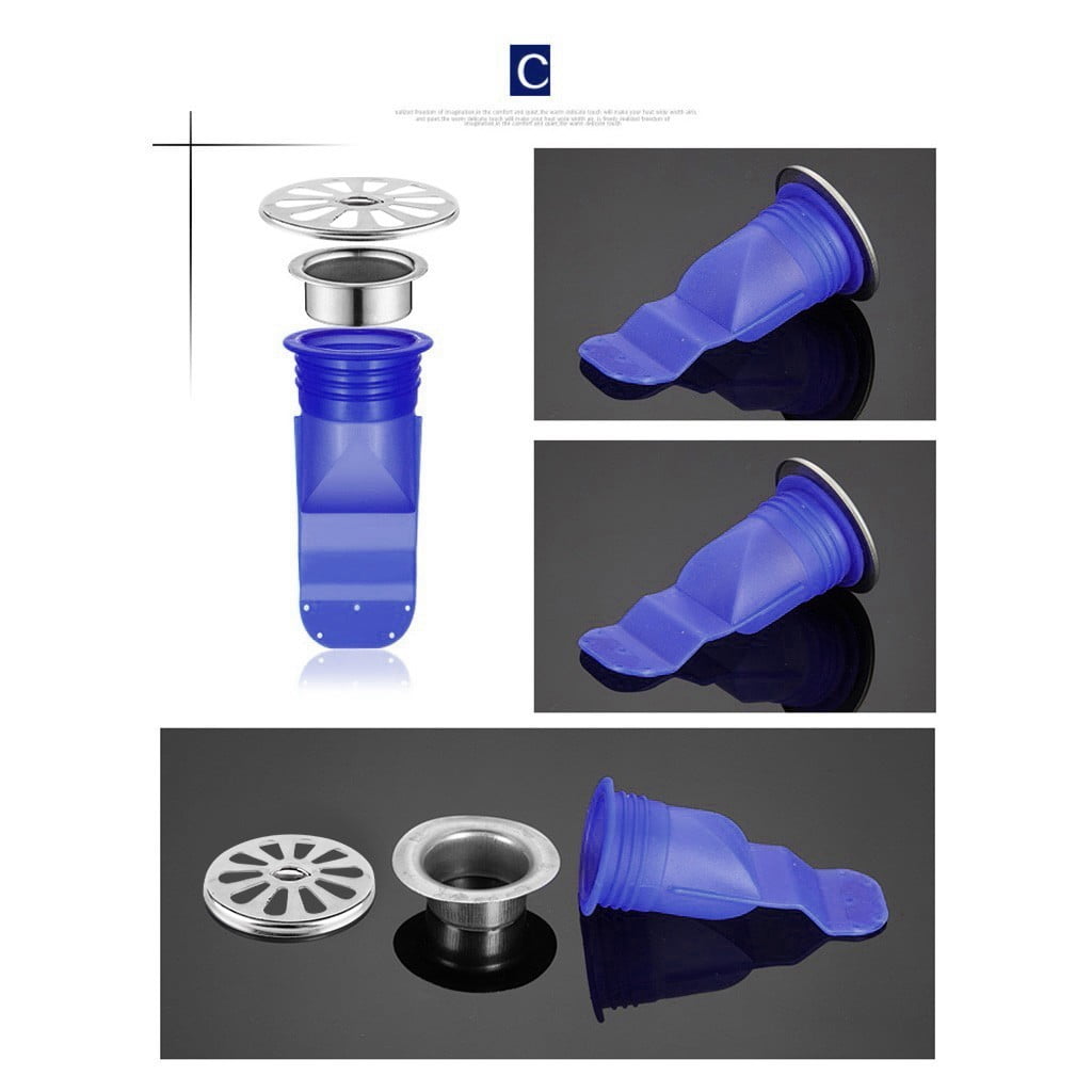 Area Rugs,Deodorization Silicone Core Sewer Pipe Seal Toilet Stainless ...