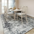 thumbnail image 1 of Area Rugs Dining Room Rugs For Under Table, 5x7ft Rug Boho Soft Bedroom Rug, Washable Stain Resistant Area Rug For Living Room Entryway Home Decor Black And White Father'S Day, 1 of 11