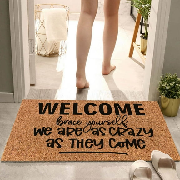 Area Rugs,Door Mat,If You Hear Me Yelling Just Know I Said It Nicely 26 Times The Mom Carpet Door Mat Non Slip Entrance Door Entry Mat Absorbent Bathroom Fun Floor Mat 1Pc