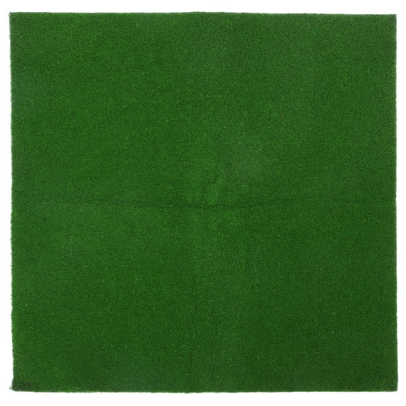 FRCOLOR Artificial Moss Carpet Rug for Indoor Use Bright Green Faux Grass Mat Realistic Landscape Decor 3. x 6.6ft