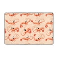 thumbnail image 1 of Area Rugs For Living Room Decor - Cute Cartoon Shrimp Anti Slip Throw Washable Rugs 3x5 For Bedroom, Soft Indoor Carpet For Bedroom Living Room 60x39In, 1 of 5