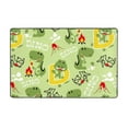 Area Rugs For Living Room Decor Cute Dinosaurs Cartoon Anti Slip