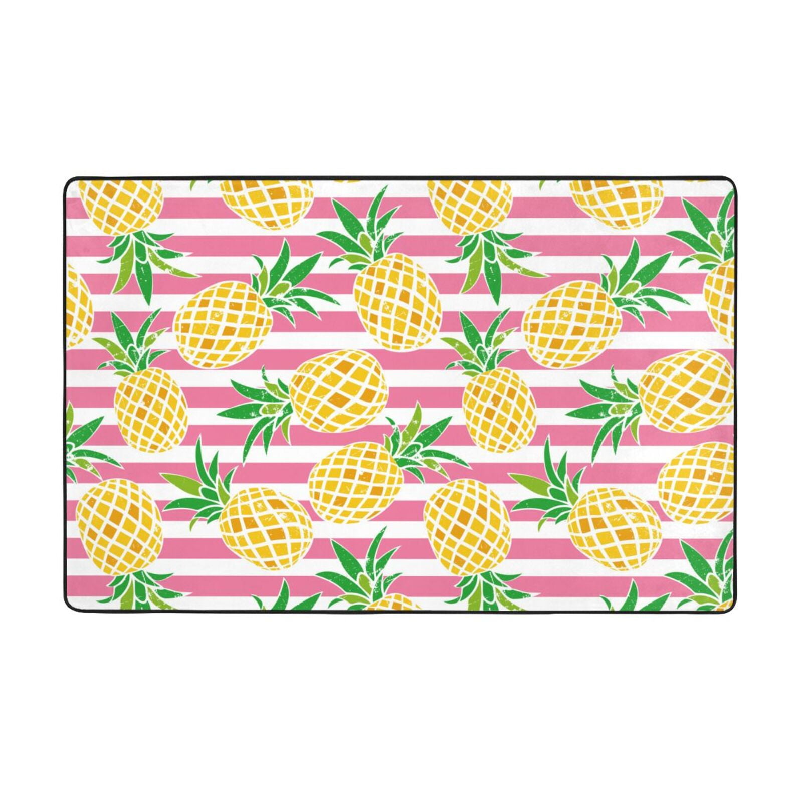 Area Rugs For Living Room Decor Cute Pineapple Pink Stripe Anti Slip area-rugs-for-living-room-decor-cute-pineapple-pink-stripe-anti-slip