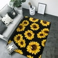 thumbnail image 1 of Area Rugs For Living Room Decor - sunflower pattern Soft Anti Slip Throw Washable Rugs 5x7 For Bedroom, Indoor Carpet For Bedroom Living Room 80x58In, 1 of 7