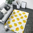 thumbnail image 1 of Area Rugs For Living Room Decor - yellow Bell Pepper Print Soft Anti Slip Throw Washable Rugs 5x7 For Bedroom, Indoor Carpet For Bedroom Living Room 80x58In, 1 of 7