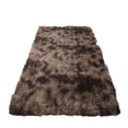 thumbnail image 1 of Area Rugs For Living Room, Small Carpet For Bedroom Bedside, Washable Soft Shag Aesthetic Plush High Pile Throw Rug For Playroom Dorm Room (Coffee), 1 of 5