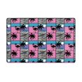 Area Rugs, Hawaiian Style Square Washable Large Rugs for Living Room