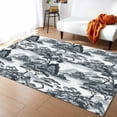 thumbnail image 1 of Area Rugs Indoor Non-Slip Rectangle Rug 2x3 Ft Chinese Style Retro Mountains and Rivers Plant Rug Rubber Backing Floor Mats Non Shedding Home Decor Carpet for Entryway Living Room, 1 of 8