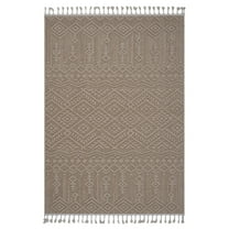 Area Rugs LOOM & LUXE Collection 5X7 Natural /Traditional Indoor/Outdoor Area Rug,Runner Rugs