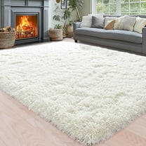Area Rugs for Living Room 6x9, Ultra Soft Fluffy Rug for Bedroom, Modern Shaggy Carpets Fuzzy Rug for Girls Boys Room Home Indoor Nursery Teens Dorm Decor, Upgrade Non-Slip Durable,