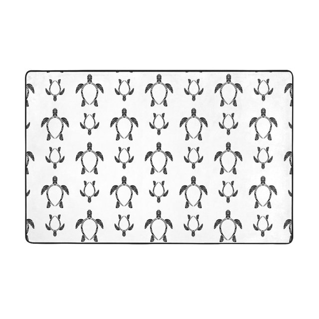 Area Rugs for Living Room Bedroom , 3x5 Soft Throw Washable Rug Non