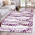 thumbnail image 1 of Area Rugs for Living Room Bedroom, Purple Weeping Eucalyptus 4'x6' Rug Washable Carpet Runner Indoor Outdoor, Spring Summer Farmhouse Leaves Non Slip Accent Floor Mats Rug for Kitchen, Office, 1 of 8