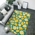 thumbnail image 1 of Area Rugs For Living Room Decor - Cute Lemon Turquoise Soft Anti Slip Throw Washable Rugs 5x7 For Bedroom, Indoor Carpet For Bedroom Living Room 80x58In, 1 of 7
