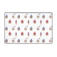 thumbnail image 1 of Area Rugs For Living Room Decor - Ice Cream Cupcake Printing Anti Slip Throw Washable Rugs 3x5 For Bedroom, Soft Indoor Carpet For Bedroom Living Room 60x39In, 1 of 5