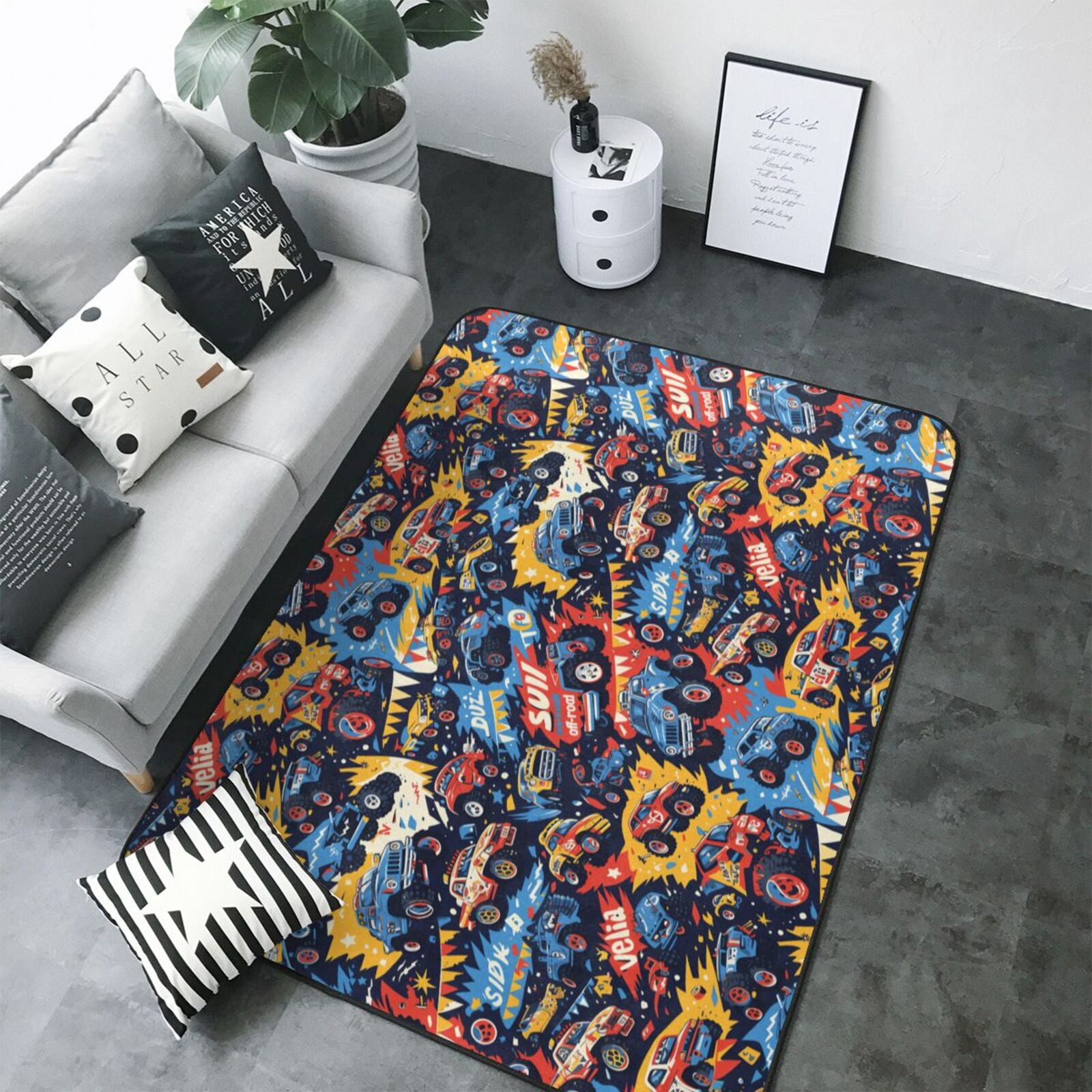 Nascar Rug