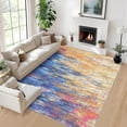 thumbnail image 1 of Area Rugs for Living Room,Machine Washable Non Slip Rugs,Low Pile Lightweight Non-Slip Backing Stain-Resistant Rug for Bedroom,Dining Room,Home Office, 1 of 7