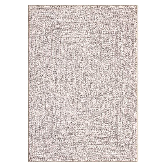 Area Rugs for Living Room Non Slip Backing Farmhouse Accent Rug Non-Shedding Woven Carpet Foldable Low Pile Ultra Soft Indoor Rug for Bedroom Office Hallway, Multiple Sizes Available