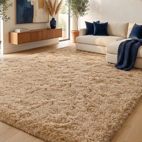 Area Rugs for Living Room Soft Area Rug Fluffy Rugs for Bedroom Machine Washable Area Rug Non Slip Carpet Rug for Living Room Playroom Kids Room Home Decor