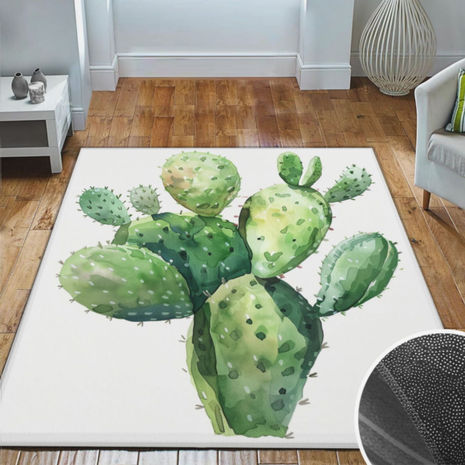 Area Rugs Living Room, Soft Crystal Carpet Mat For Bedroom Area Rug Non ...