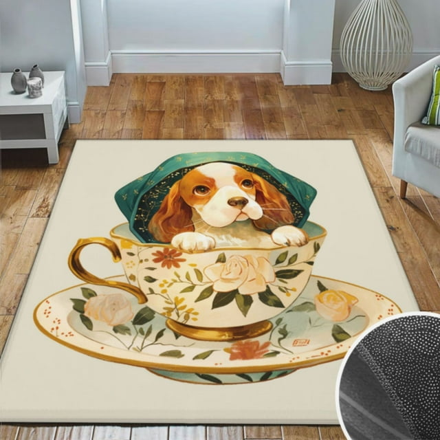 Area Rugs Living Room, Soft Crystal Carpet Mat For Bedroom Area Rug Non