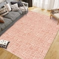 thumbnail image 1 of Area Rugs, Modern Solid Low Pile Washable Rug 8x10, Non-Slip Backing Super Soft Indoor Outdoor Carpet for Kitchen Living Room Bedroom, 1 of 8