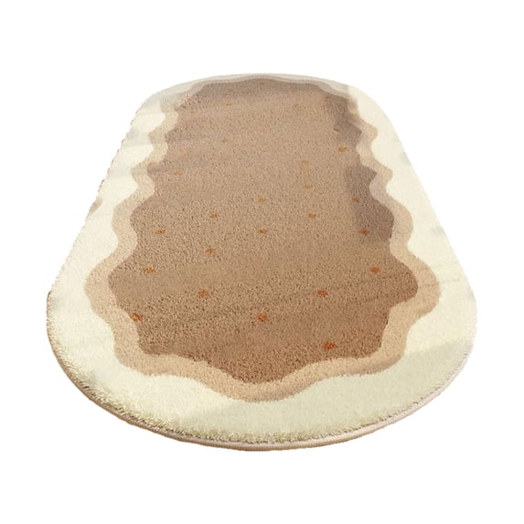 Area Rugs Soft Bedroom Rugs Rugs For Bedroom Shaggys Rugs For Bedroom Oval Rugs Room Small Carpet Living Room Runner Rug Non Slip Modern Home Decor Rugs For Bedroom,(Coffee/40*120cm)
