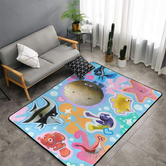 Area Rugs Soft Non-Slip Floor Mats Finding Nemo Carpets Doormat for Living Room Bedroom Decor 60"x39"