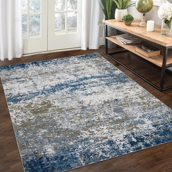 Area Rugs,Washable Large Rugs for Living Room,Stain Resistant Carpet Modern Abstract Runner Rugs for Bedroom with Non Slip Backing Home Decor Floor Decoration Mat