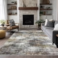 thumbnail image 1 of Area Rugs for Living Room, 5'x7' Washable Non-slip Indoor Rug Neutral Ink Black, Soft Low Pile Stain Resistant Carpet for Bedroom, Nursery, Office, 1 of 10