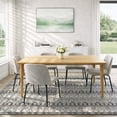 thumbnail image 1 of Area Rugs for Living Room, 6'x9' Washable Moroccan Neutral Geometric Low Pile Non-Slip Rug for Bedroom Kitchen Dining Room Entryway, 1 of 9