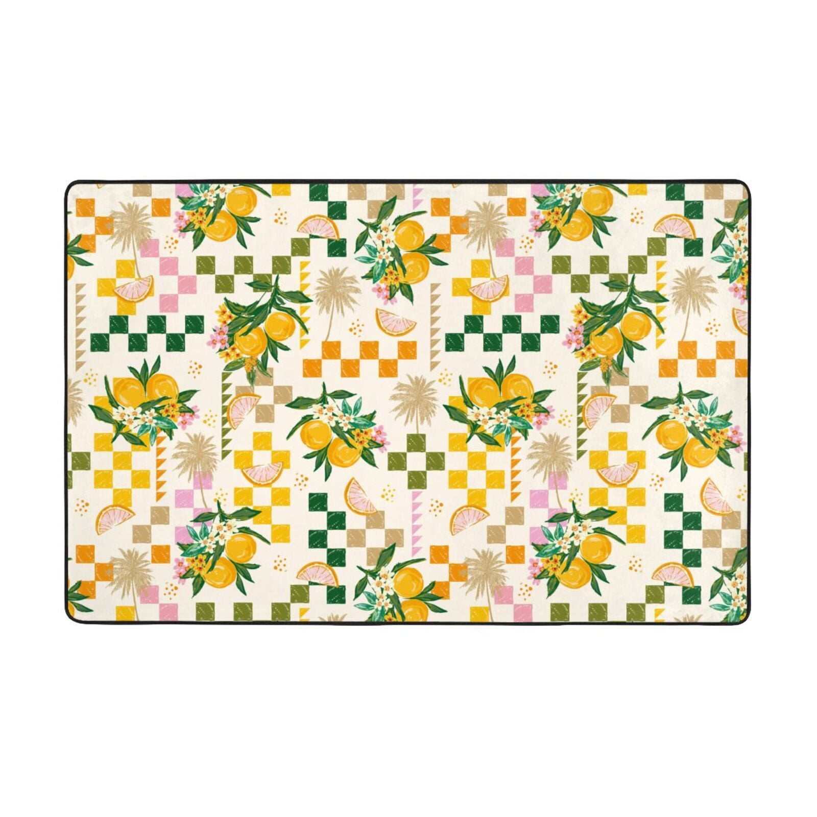 Area Rugs for Living Room Bedroom , 3x5 Soft Throw Washable Rug Non