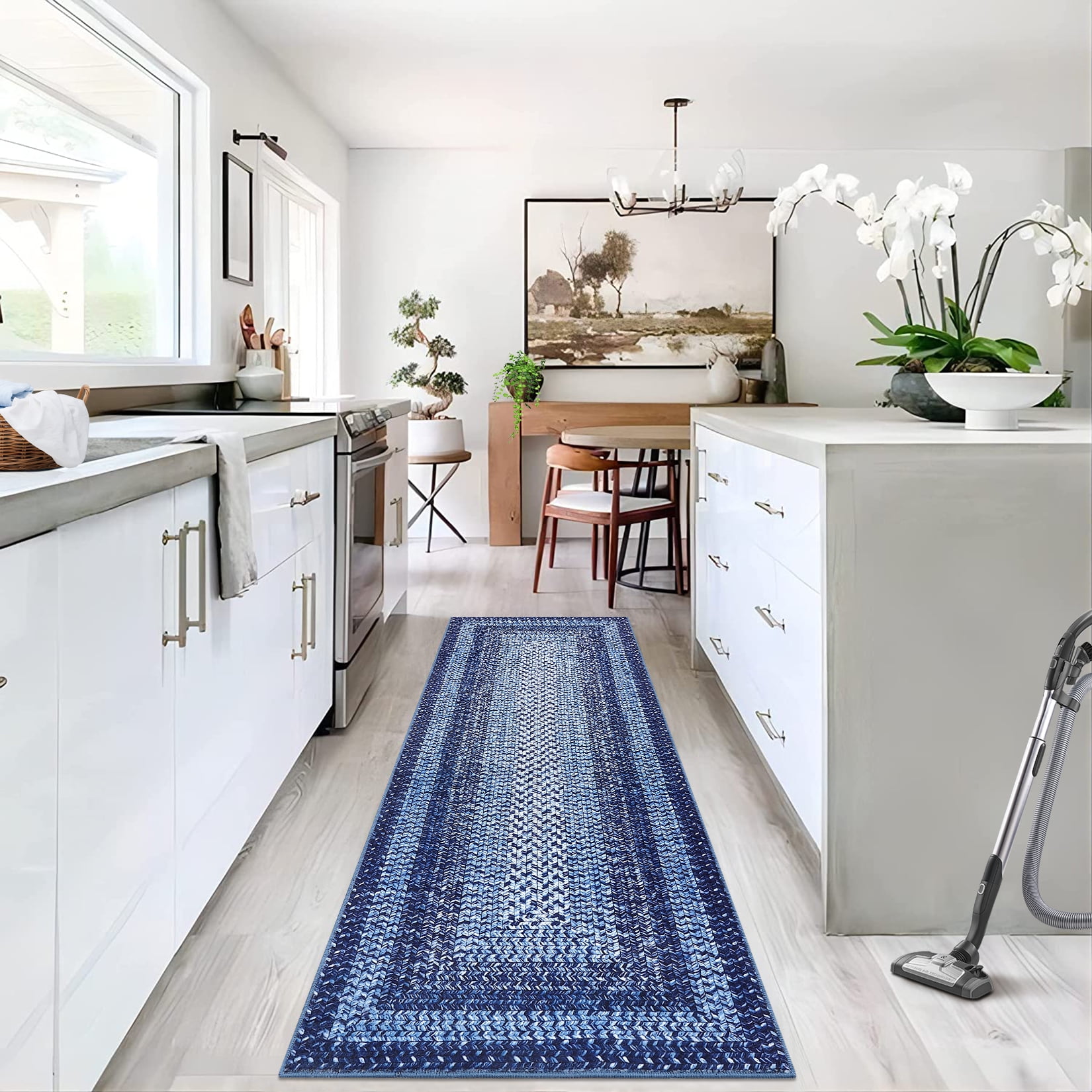 Area Rugs for Living Room Bedroom,Machine Washable NonSlip Stain