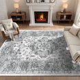 thumbnail image 1 of Area Rugs for Living Room,Yamaziot 6'x9' Washable Rug, Bedroom Area Rug Carper for Dining Room, Non Slip Accent Carpet, 1 of 7