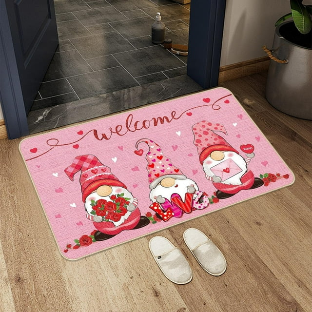 NCWSO Area Rugs for Living Room Valentine'S Day Decorative Door