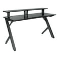 thumbnail image 1 of OSP Home Furnishings Area51 Battlestation Gaming Desk with Matte Black Legs, 1 of 12