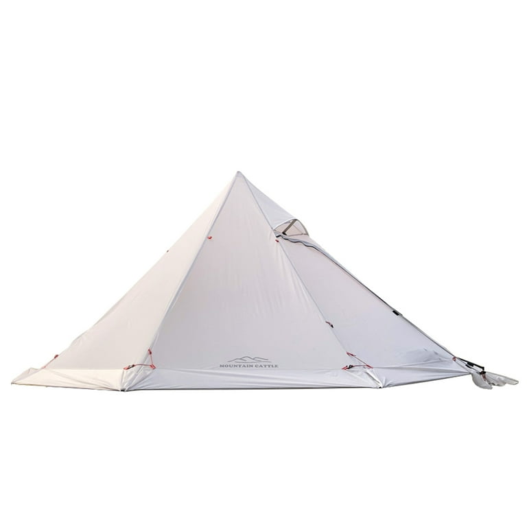 Arealer 10.5 x 5.2 Camping Tent with Stove Jack Teepee Tent for Family Camping Backpacking Hiking Walmart