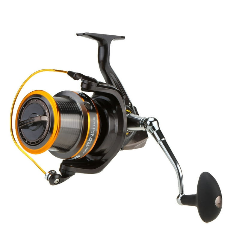 9+1bb Speed Ratio Fishing Reel With Dual Brake System Smooth Spinning Reel  With Dual Spool Interchangeable Handle Fishing Tackle - Fishing Reels -  AliExpress