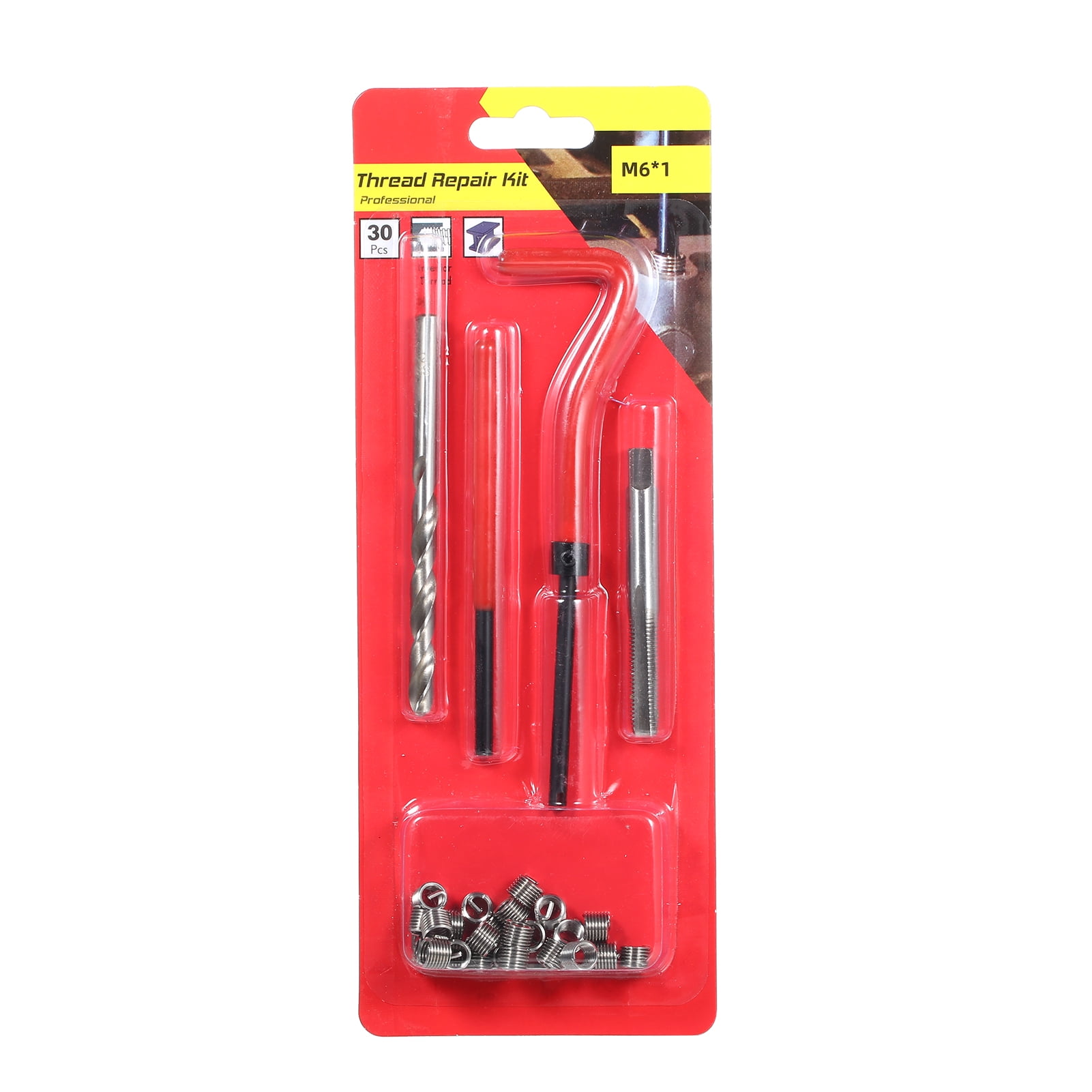 Arealer 30Pcs Metric Thread Insert Kit M5 M6 M8M14 Helicoil CarCoil