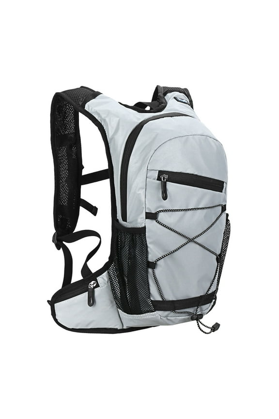 8L High Visibility Reflective Cycling Hydration BackpackRunning Hiking Backpack Travel Daypack Shoulder Bag