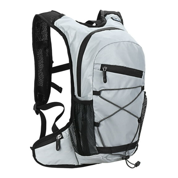 Arealer 8L High Visibility Reflective Cycling Hydration BackpackRunning Hiking Backpack Travel Daypack Shoulder Bag
