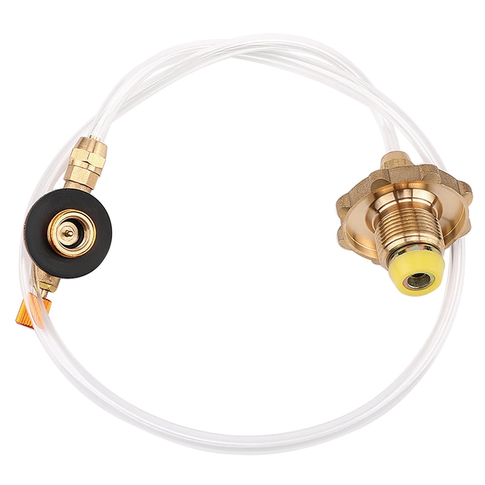 Arealer Camping Gas Stove Adapter Gas Tank Refilling Pipe Gas Stove Accessories