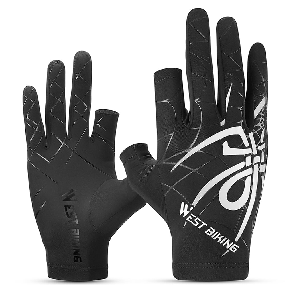Arealer Cooling Cycling Gloves Elasticity Washable Quick Drying Gloves