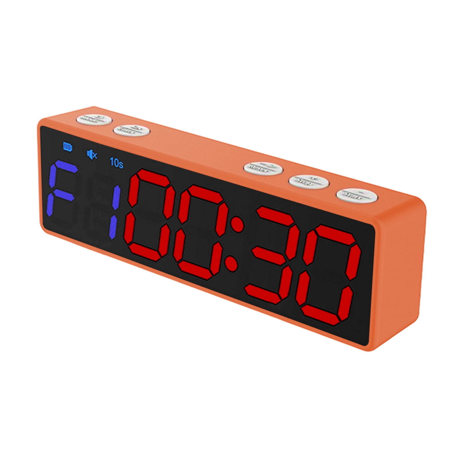 Arealer Gym Timer Rechargeable Stopwatch Portable Countdown/up Clock