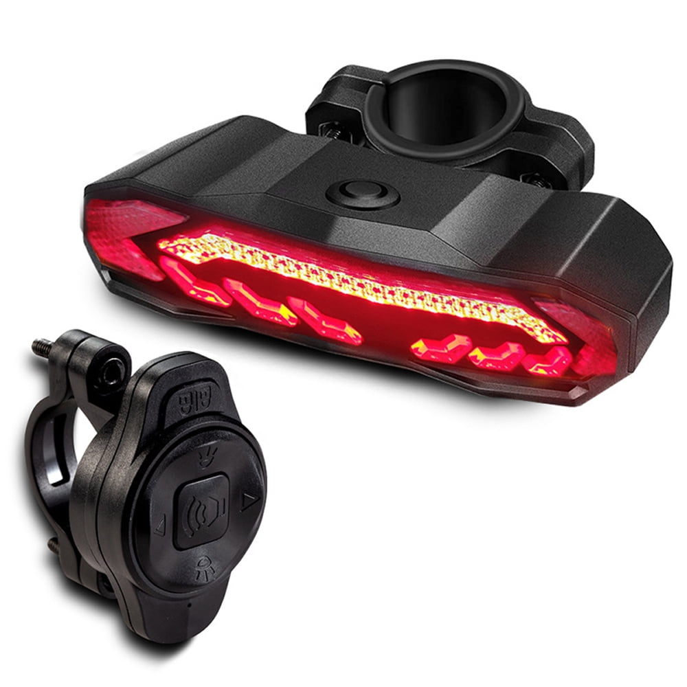 Arealer Rear Light USB Rechargeable High Visibility Multifunction Bike