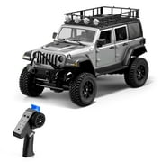 Arealer Remote Control Car, 1:12 Scale 4 Wheel Drive 2.4G Remote Control Crawler Off-Road Truck with for Adults