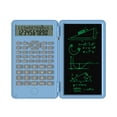 thumbnail image 1 of Arealer Scientific Calculator with Erasable Writing Board 240 Functions 2 Line LCD Display Foldable Financial Math Calculator School Supplies for Middle High School College Students Sky Blue, 1 of 7